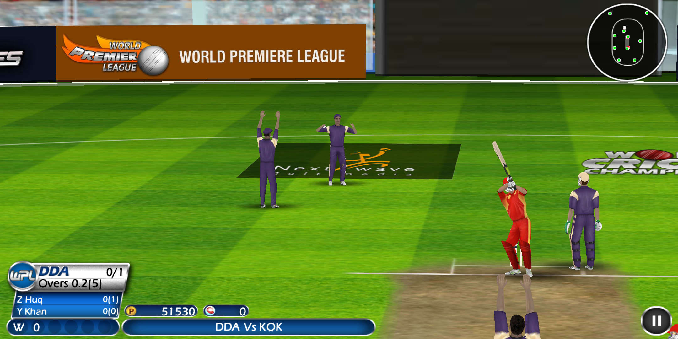 اسکرین شات 5 بازی World Cricket Championship  1