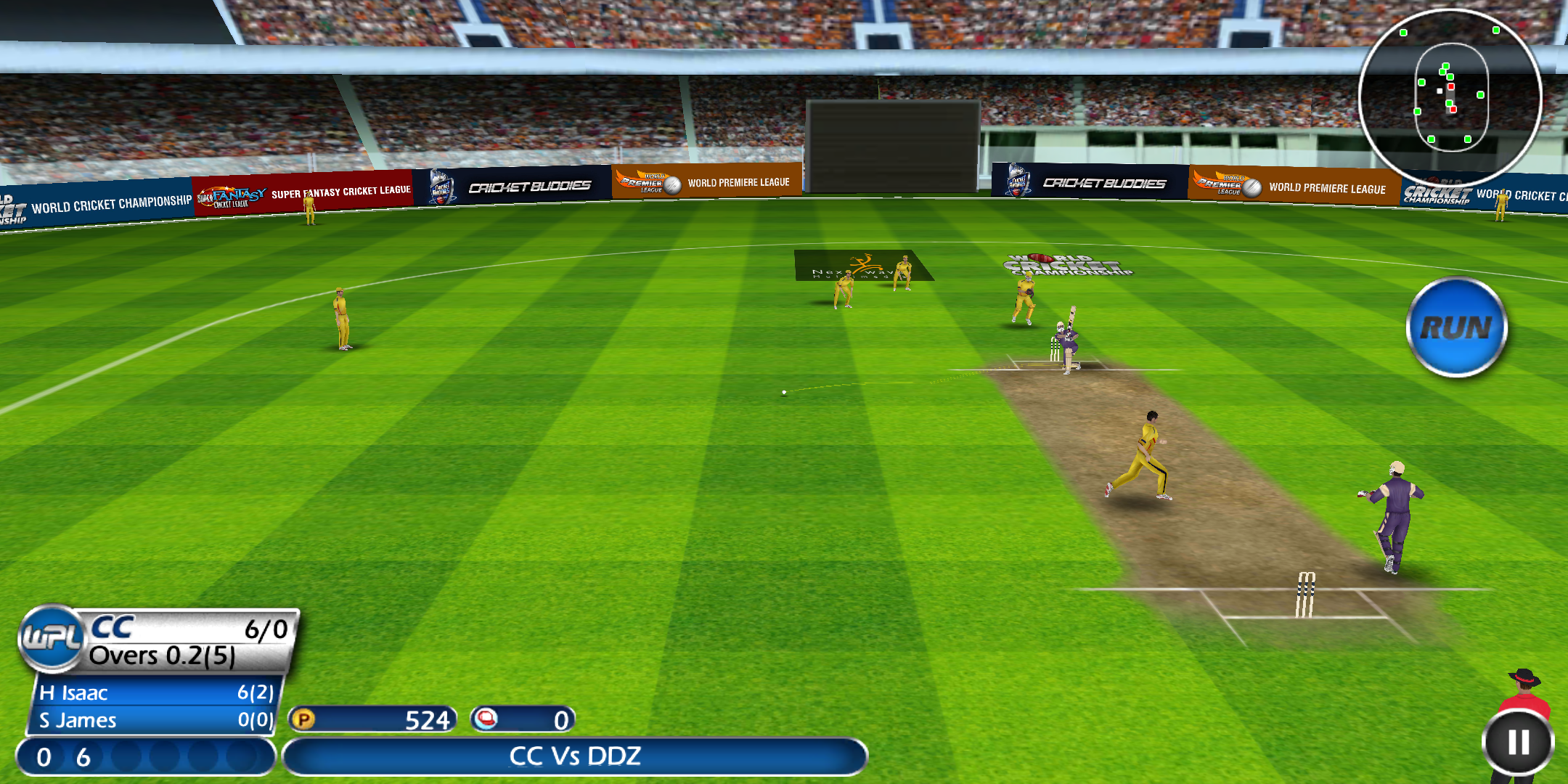 اسکرین شات 4 بازی World Cricket Championship  1