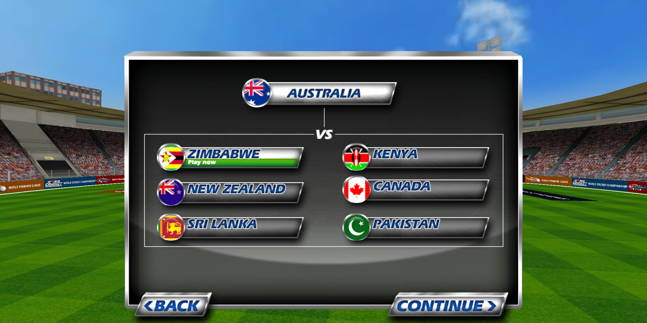 اسکرین شات 8 بازی World Cricket Championship  1