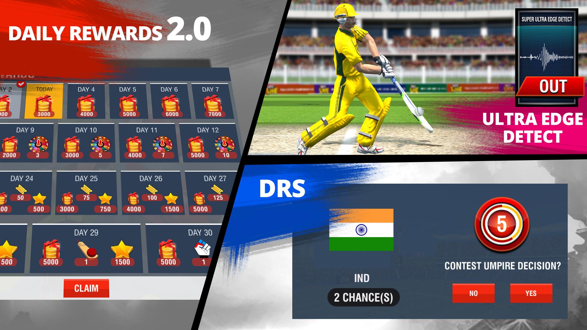 اسکرین شات 2 بازی World Cricket Championship Lte
