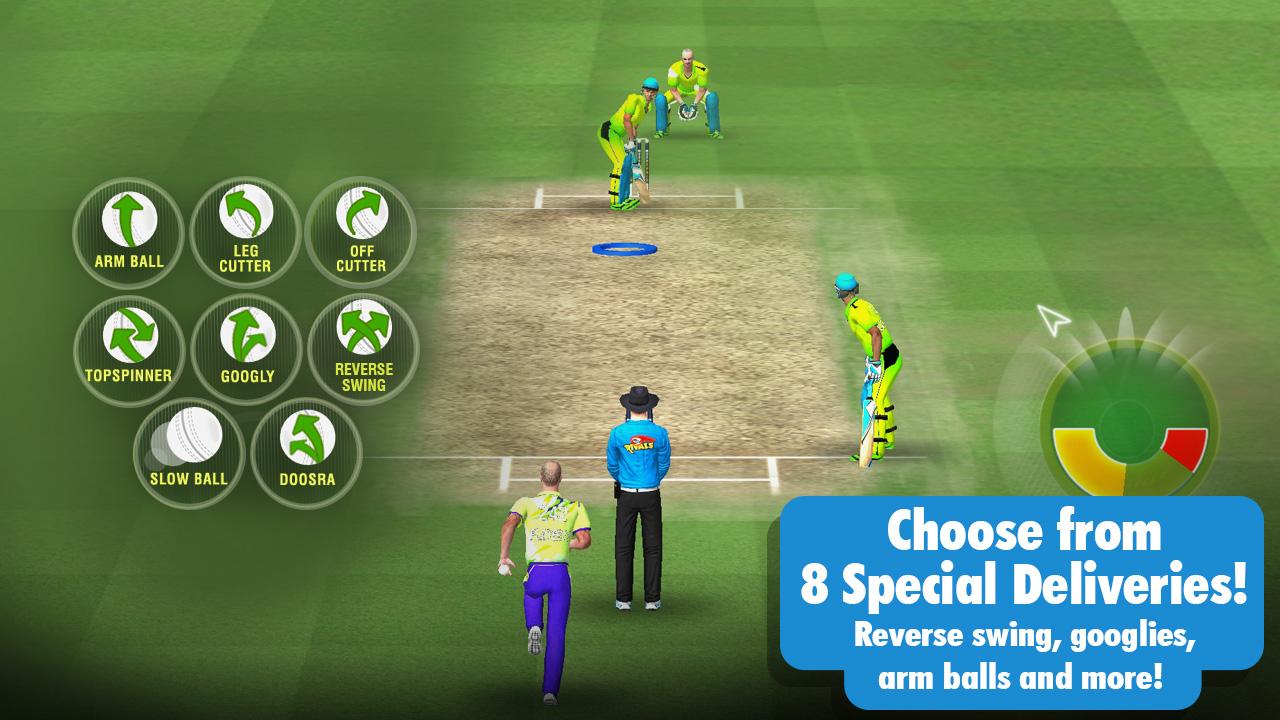 اسکرین شات 8 بازی WCC Rivals Cricket Multiplayer