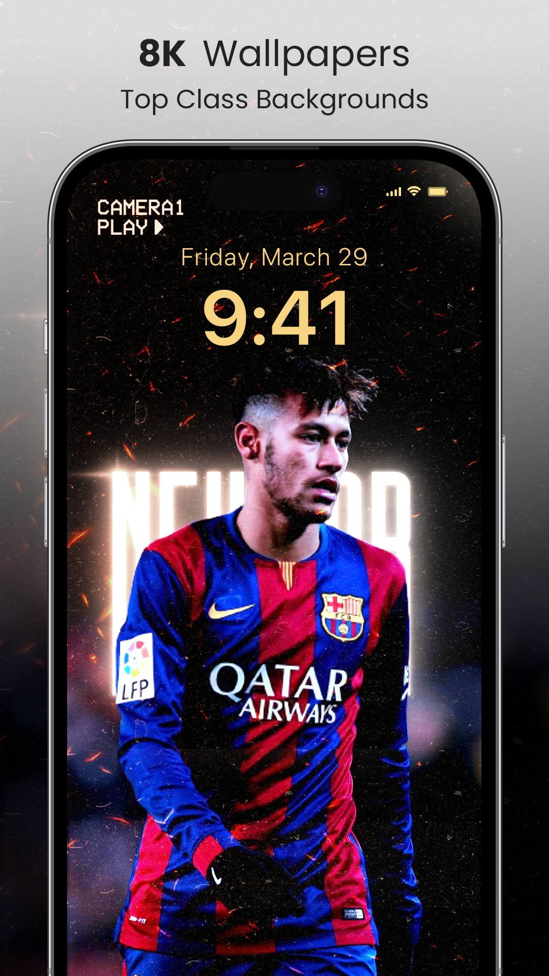 اسکرین شات 6 برنامه Neymar Wallpaper HD 4K Fondos