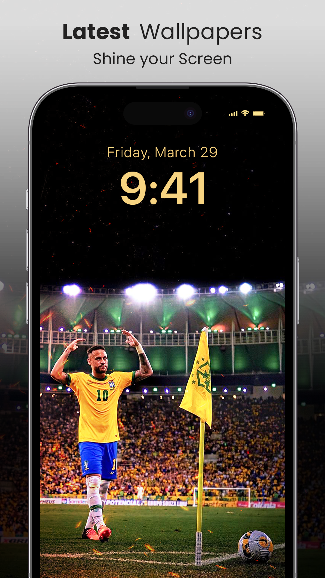 اسکرین شات 5 برنامه Neymar Wallpaper HD 4K Fondos