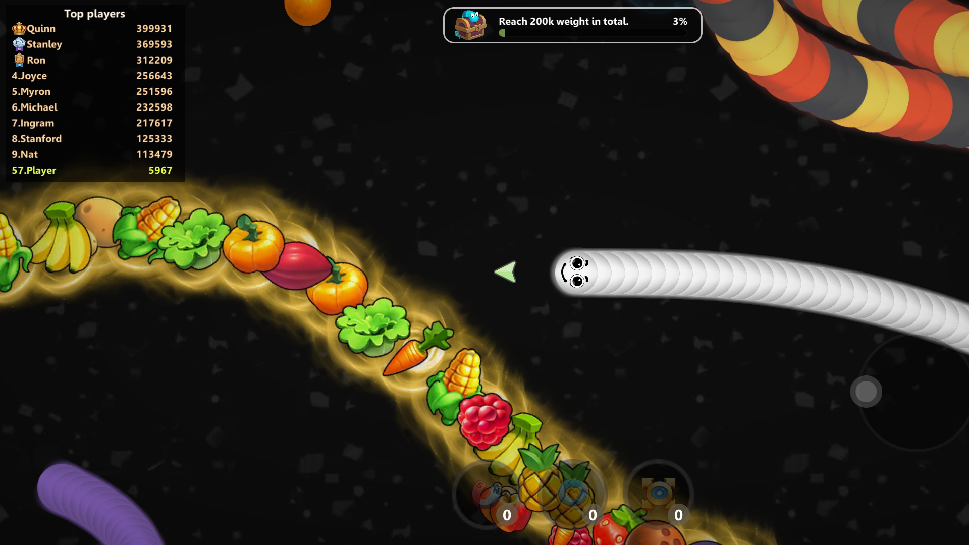 اسکرین شات 5 بازی Snake Zone.io - Hungry Game