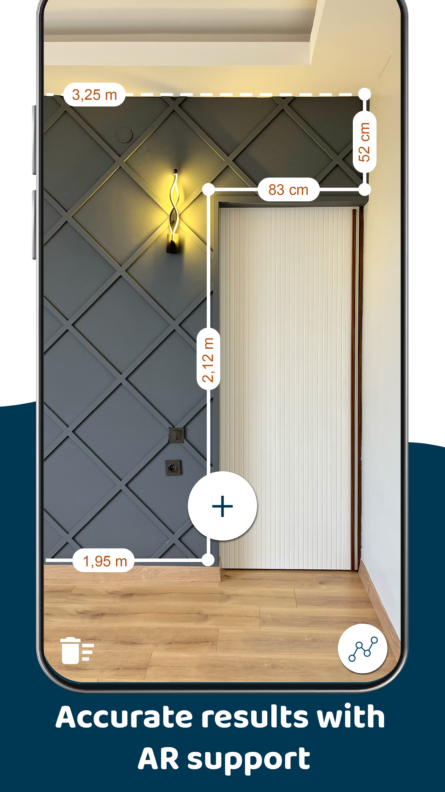 اسکرین شات 1 برنامه Magic Measure