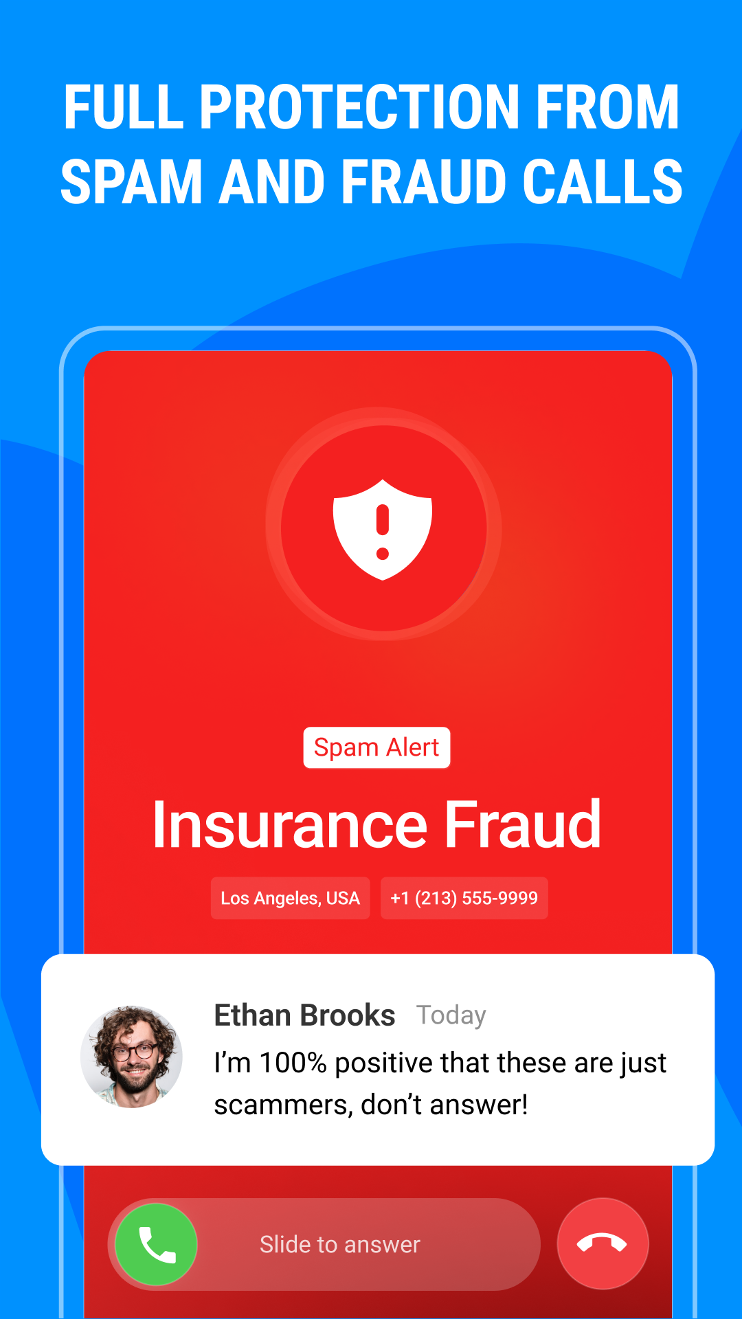 اسکرین شات 2 برنامه Me - Caller ID & Spam Blocker