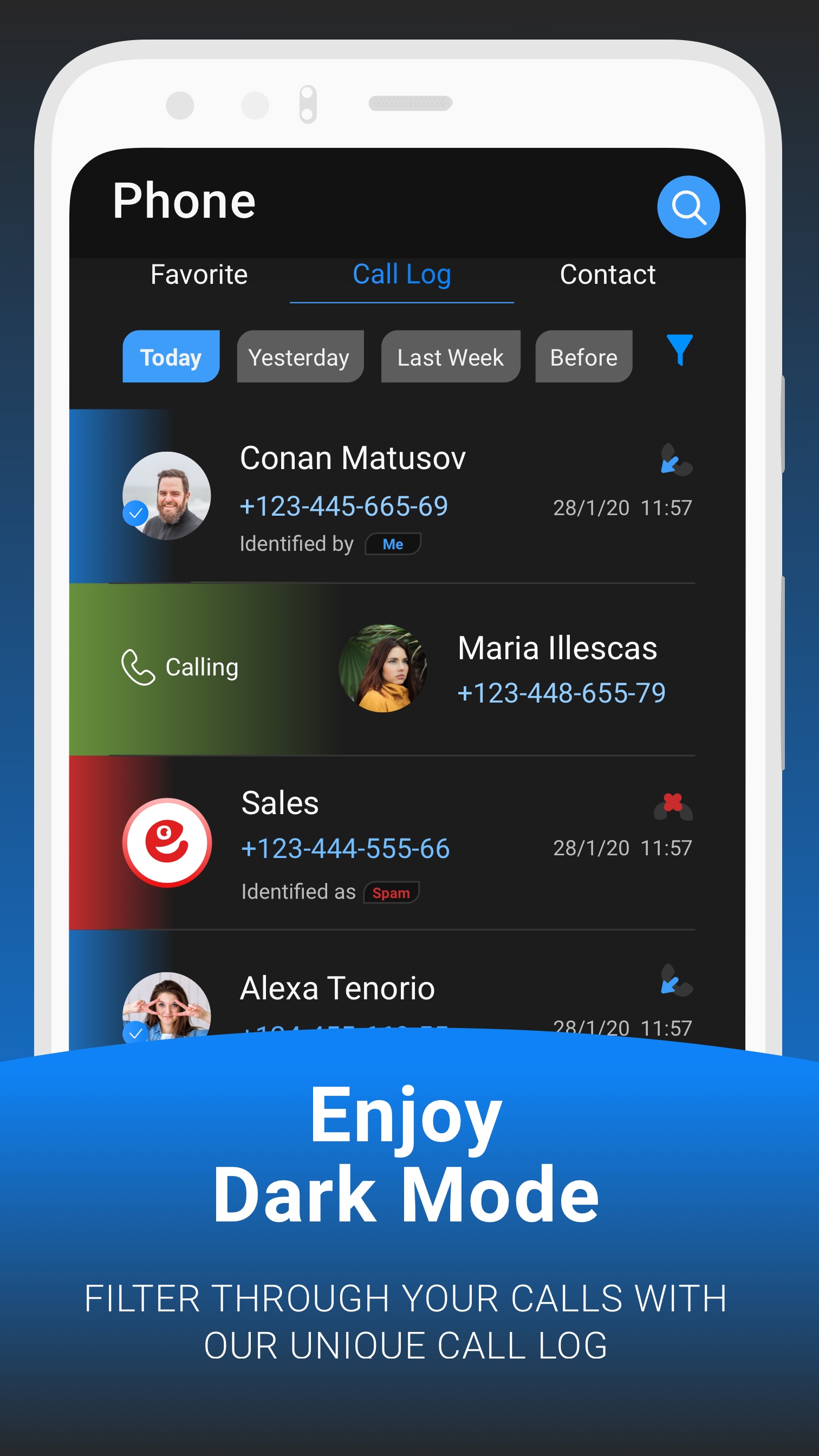 اسکرین شات 4 برنامه Me - Caller ID & Spam Blocker