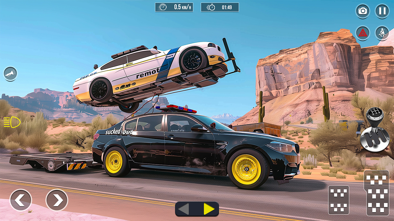 اسکرین شات 1 بازی Crazy Car Crash Simulator Game