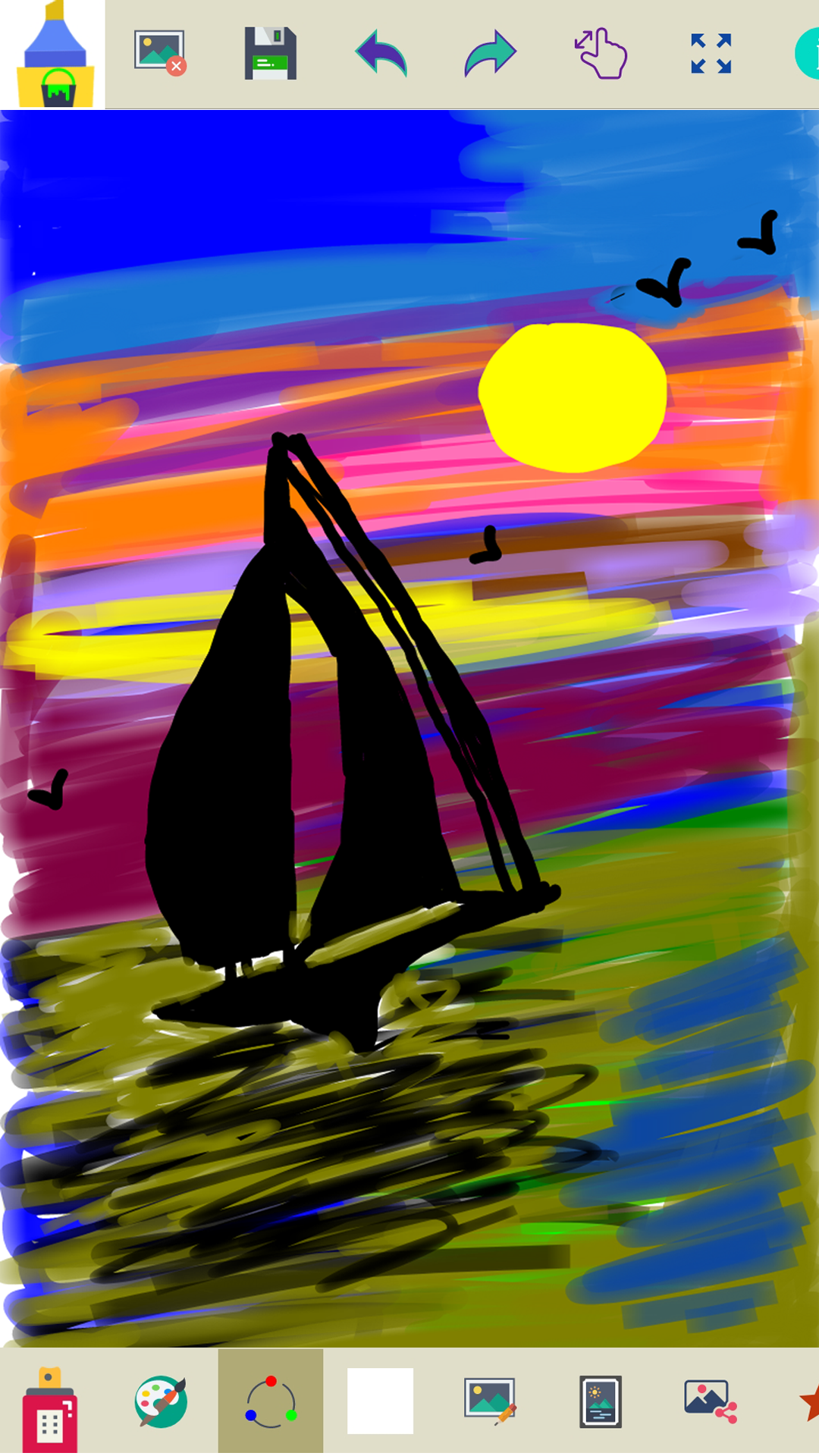 اسکرین شات 3 برنامه Markers draw, sketch & paint