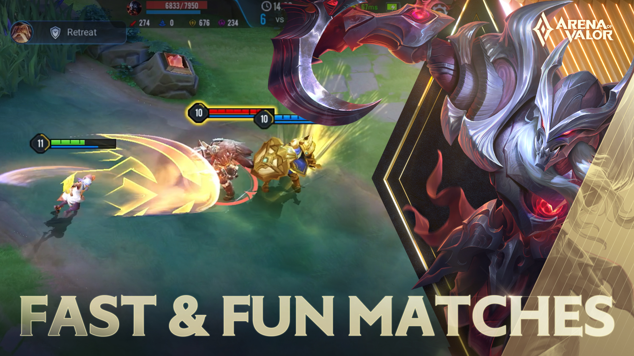 اسکرین شات 2 بازی Arena of Valor