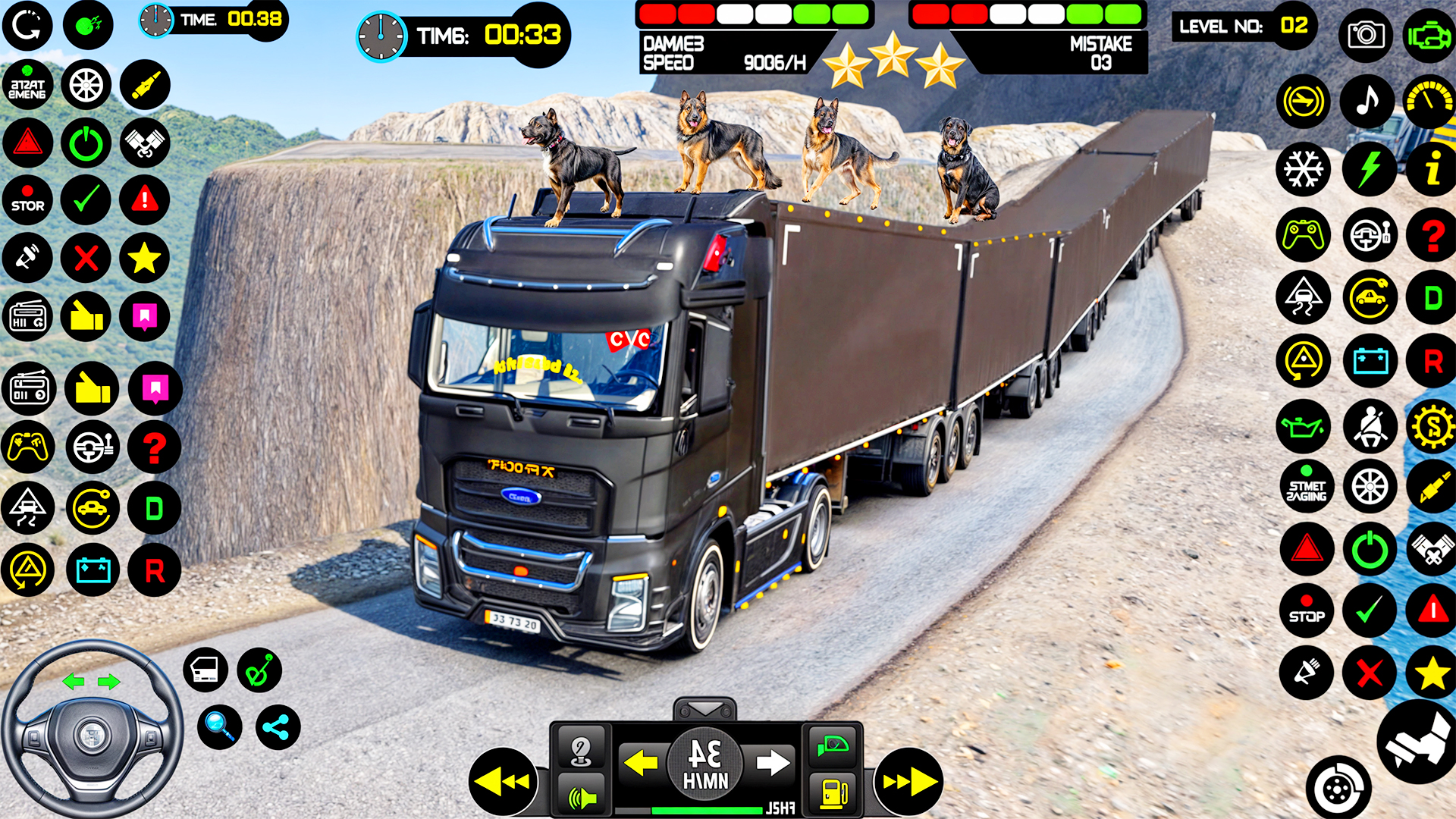 اسکرین شات 5 بازی Cargo Truck Driving Truck Game