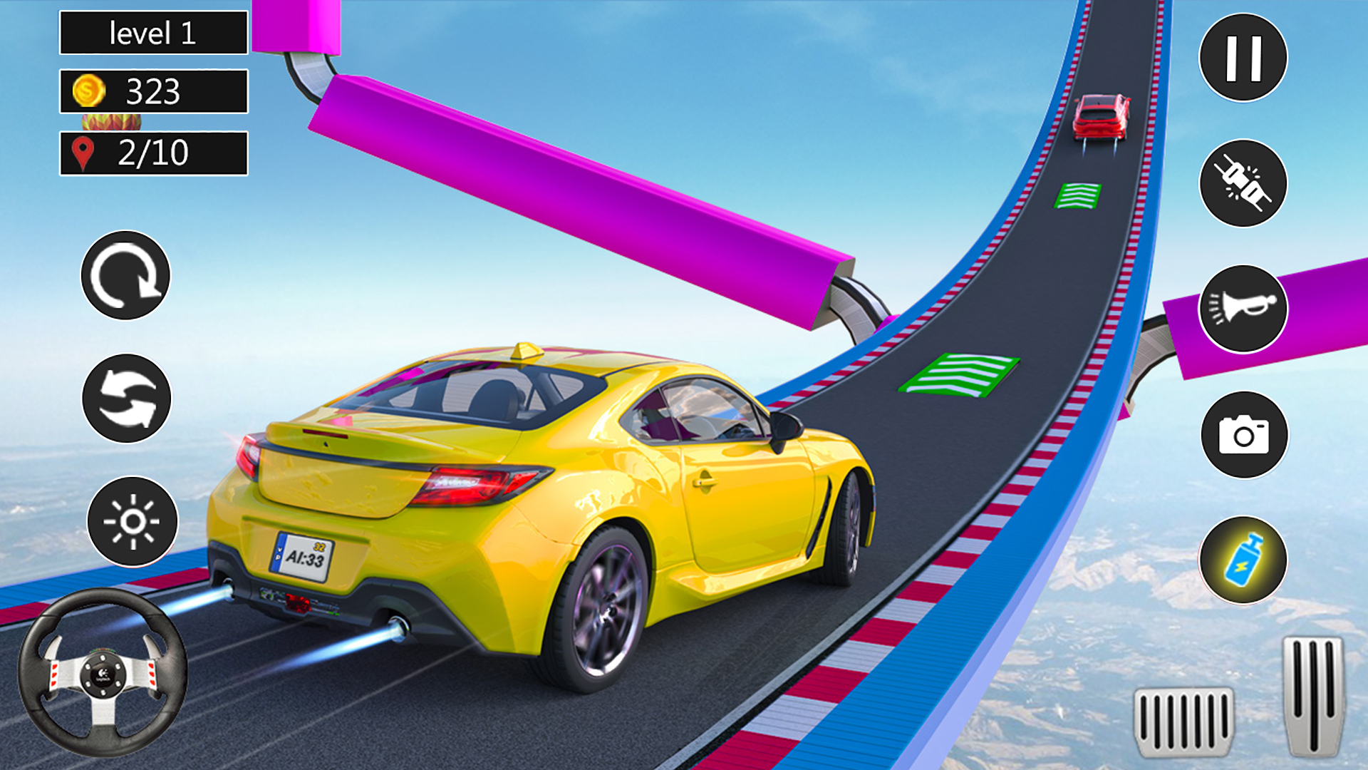 اسکرین شات 4 بازی Kar Gadi Wala Game: Car Games