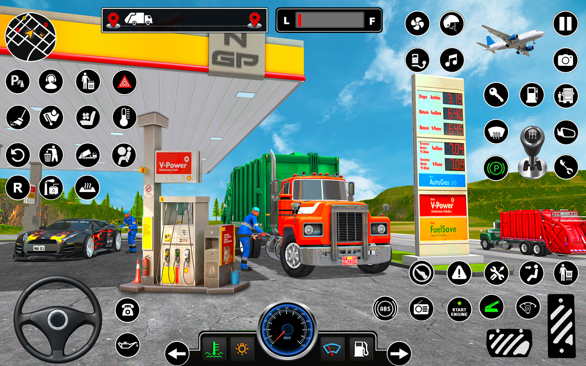 اسکرین شات 3 برنامه Offroad Garbage Truck Driving