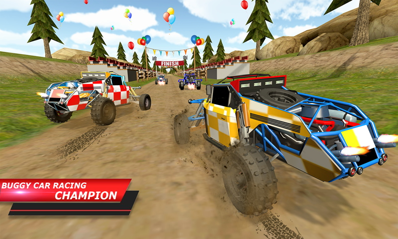 اسکرین شات 3 بازی Buggy Race : Car Racing Games