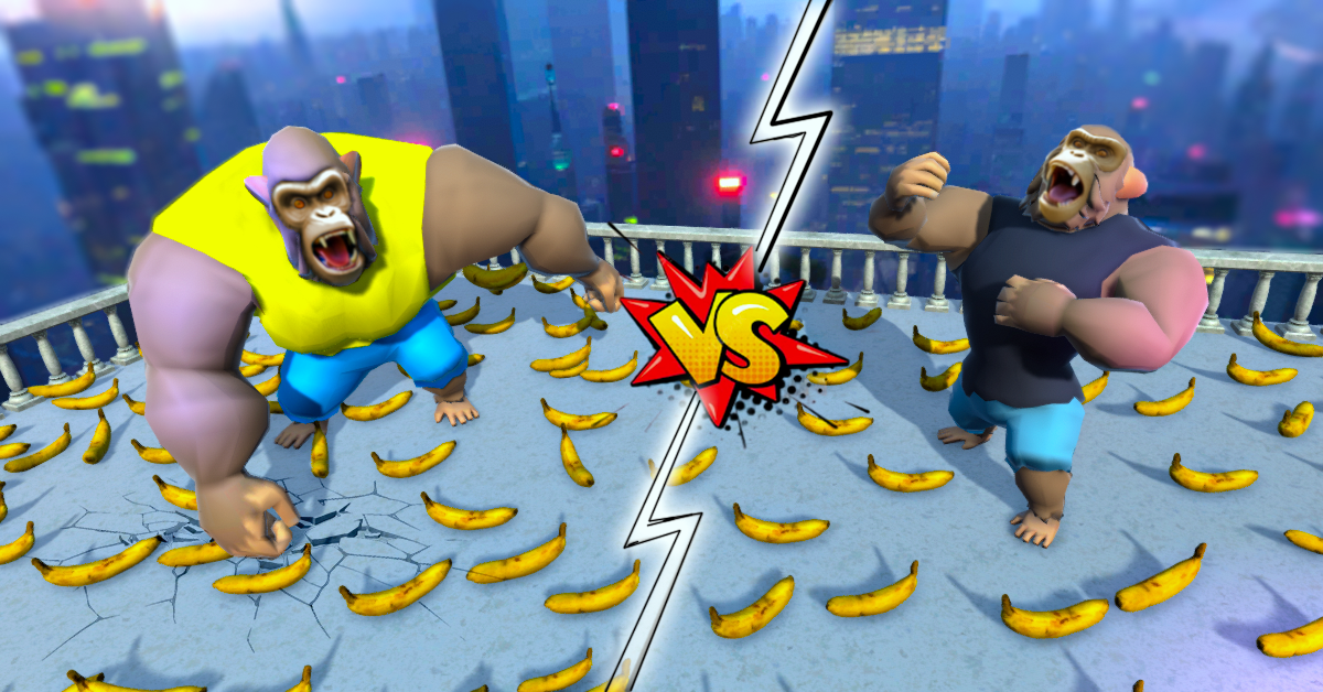 اسکرین شات 2 بازی Apes Fighting Gorilla Game