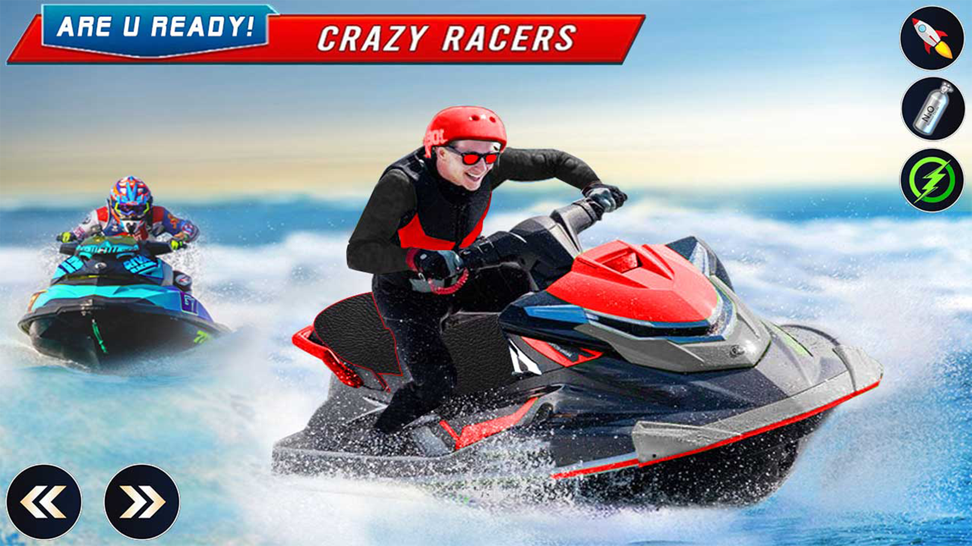 اسکرین شات 5 برنامه Jetski Boat Racing: Boat Games