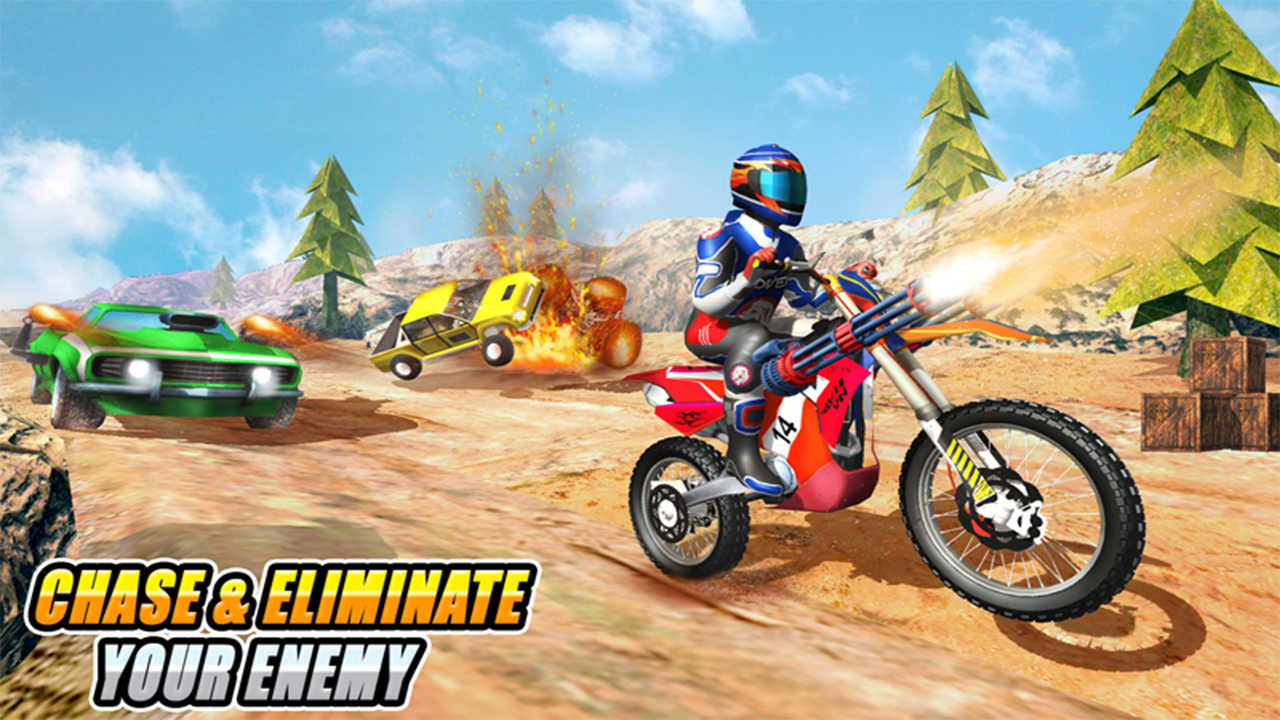 اسکرین شات 6 بازی Gangster Bike: Real Race Game
