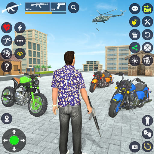 اسکرین شات 1 بازی Gangster Bike: Real Race Game