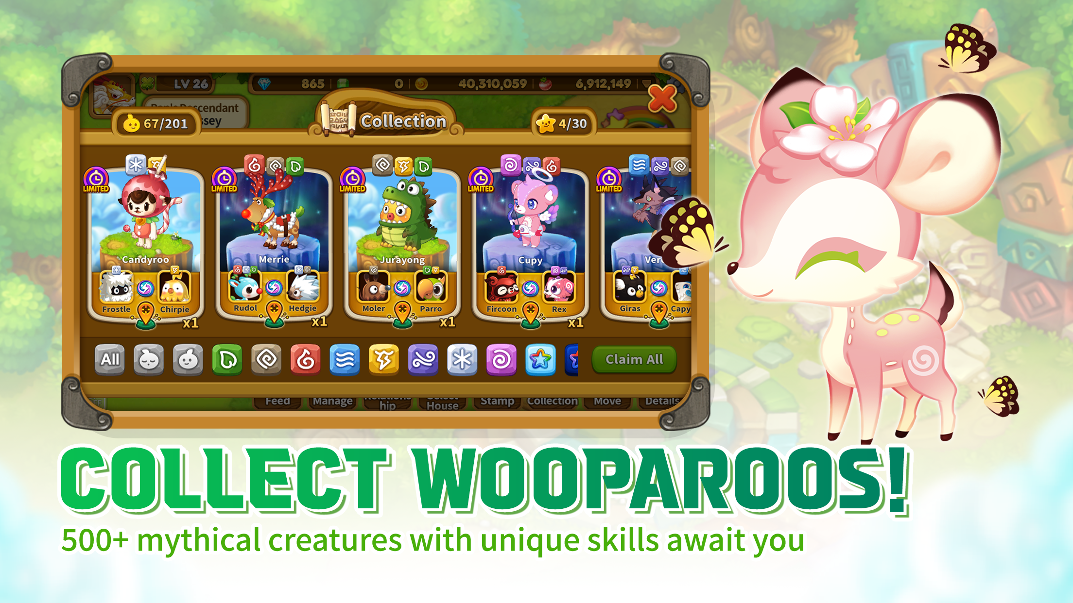 اسکرین شات 1 بازی Wooparoo Odyssey-Build & Breed
