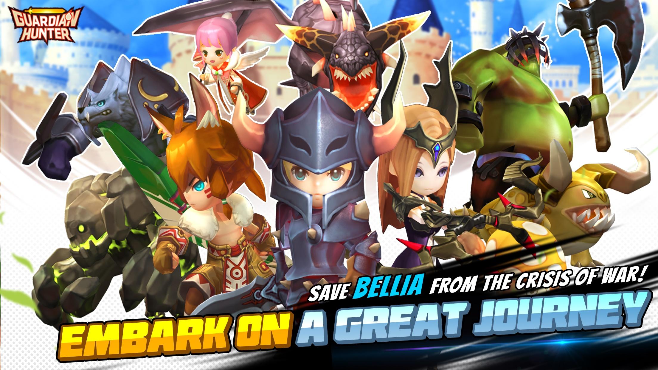 اسکرین شات 1 بازی Guardian Hunter: SuperBrawlRPG