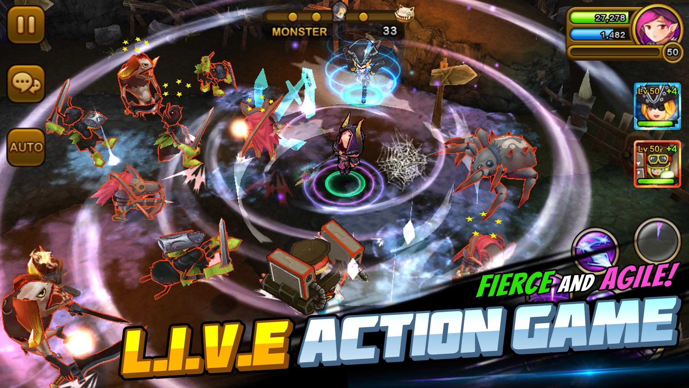 اسکرین شات 2 بازی Guardian Hunter: SuperBrawlRPG
