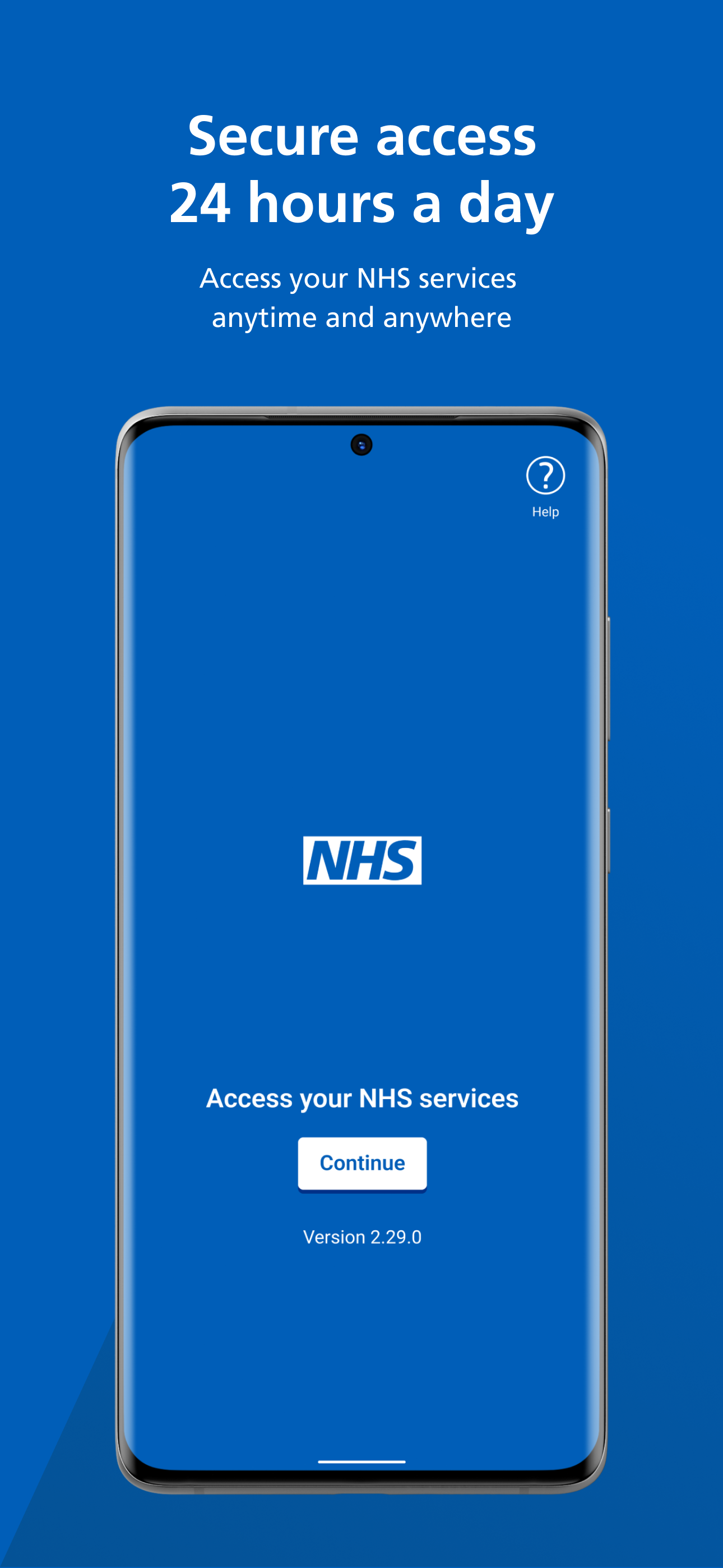 اسکرین شات 1 برنامه NHS App