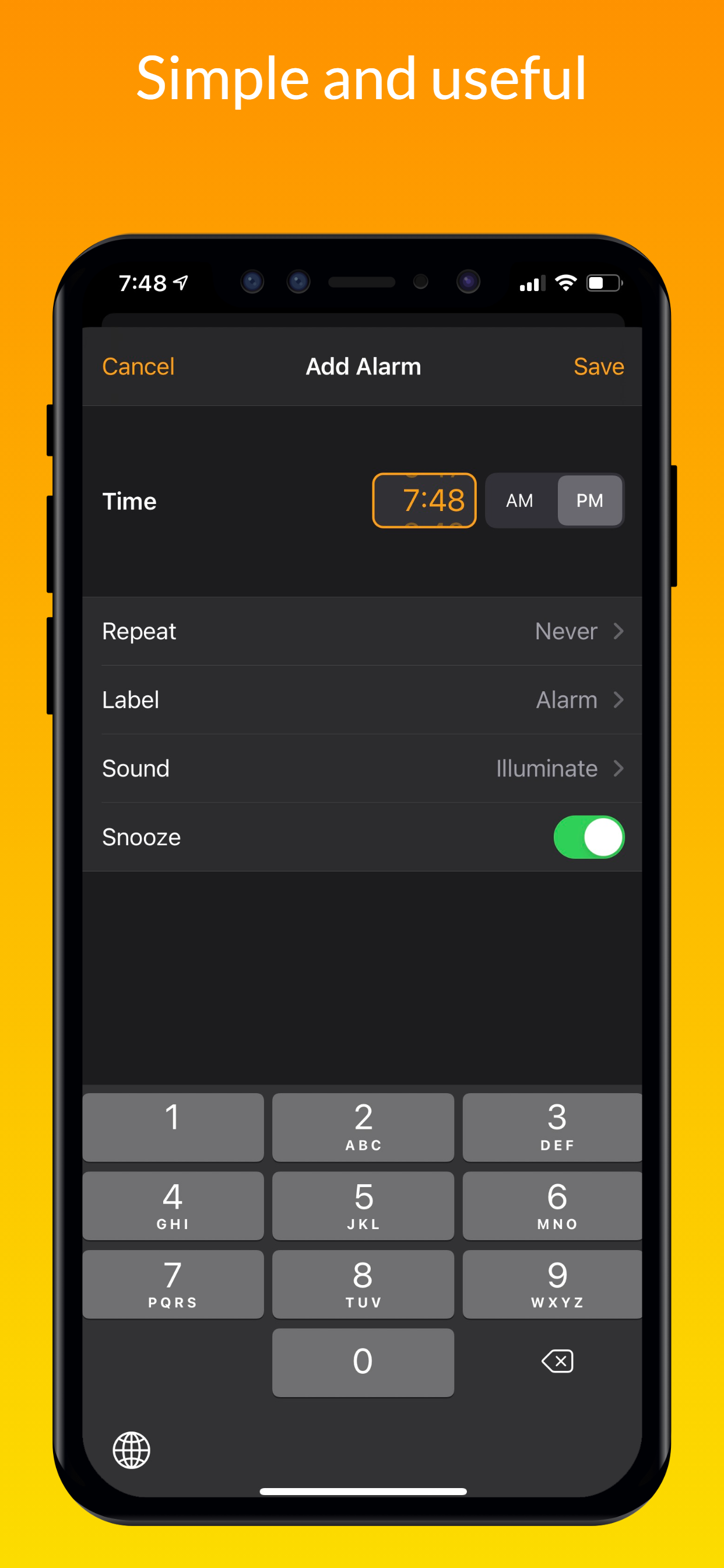 اسکرین شات 3 برنامه Clock OS 18 - Clock Phone 16