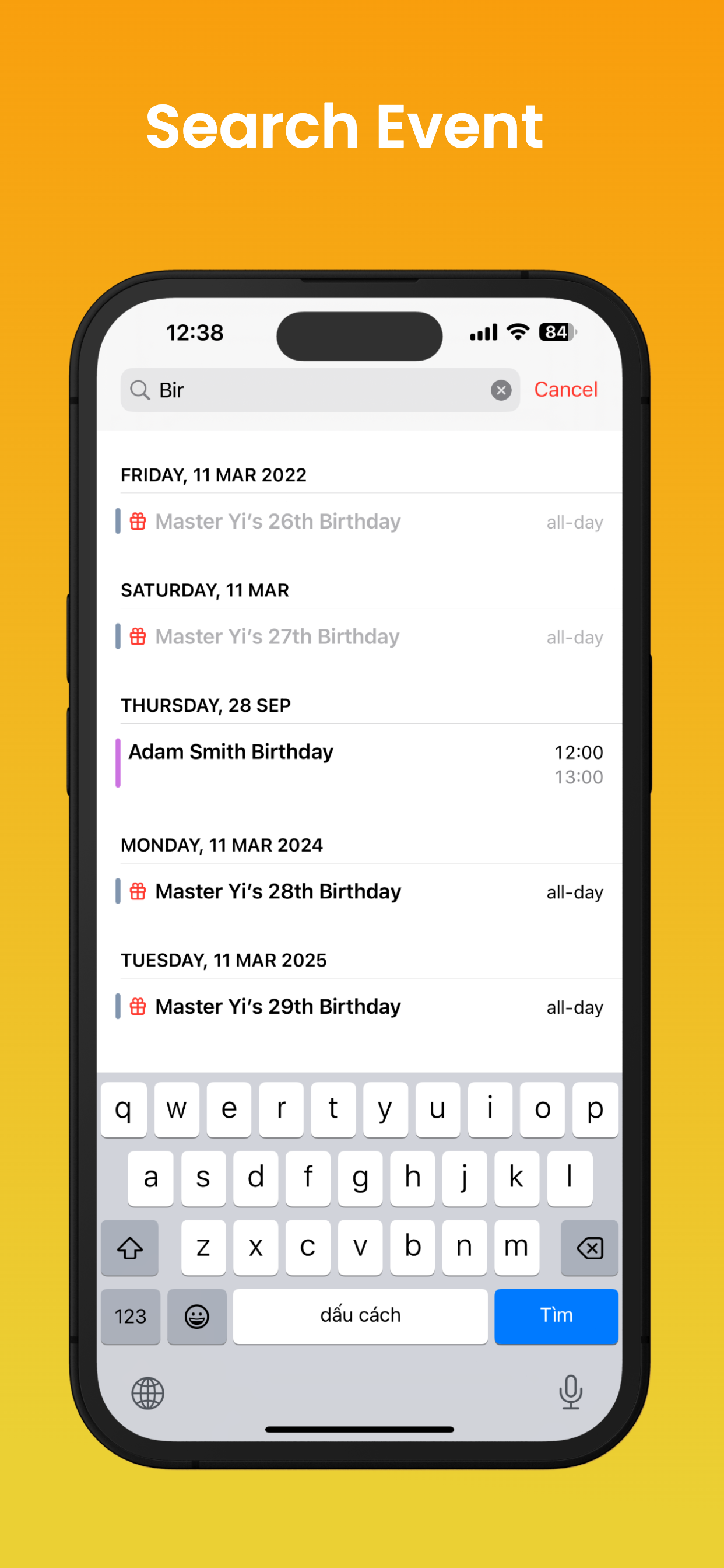 اسکرین شات 7 برنامه iCalendar - Calendar OS 18