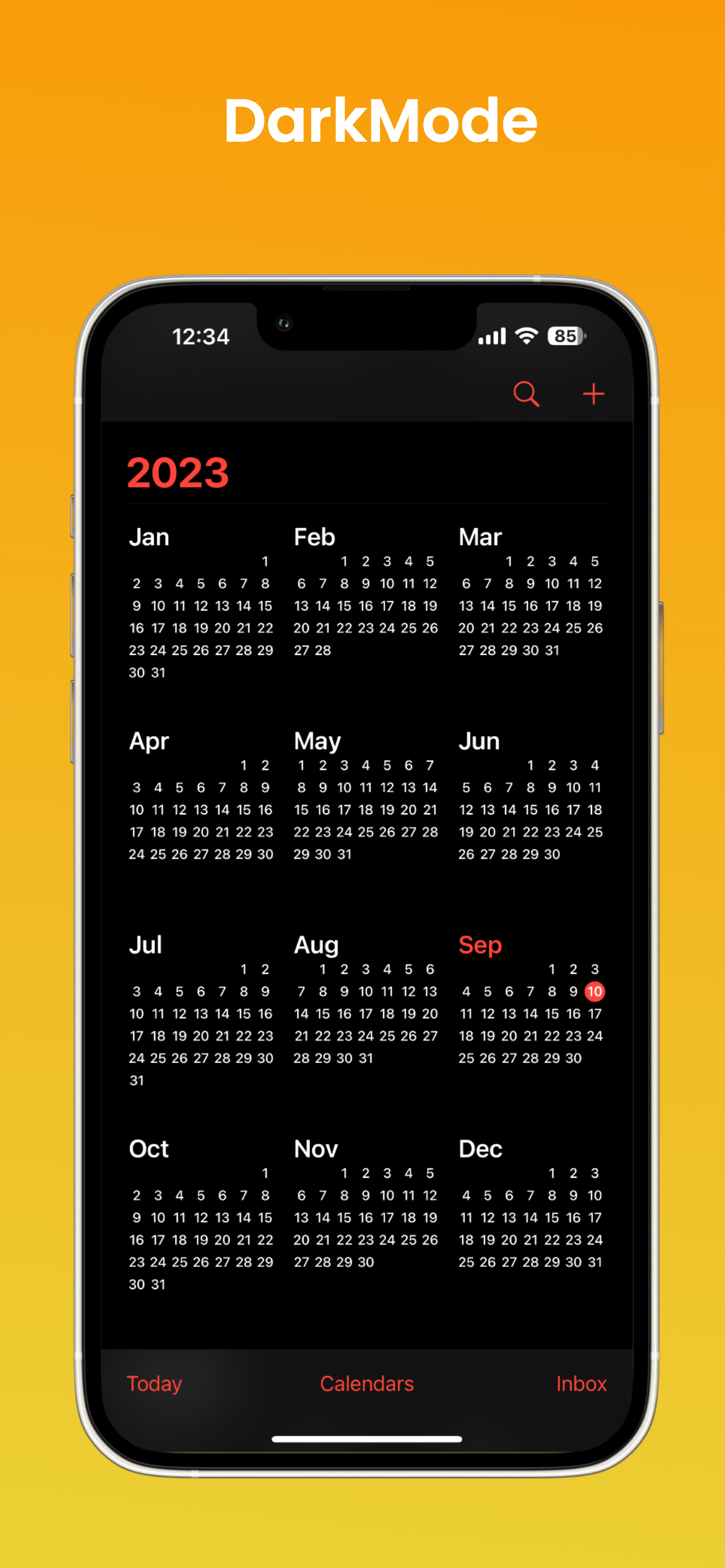 اسکرین شات 1 برنامه iCalendar - Calendar OS 18