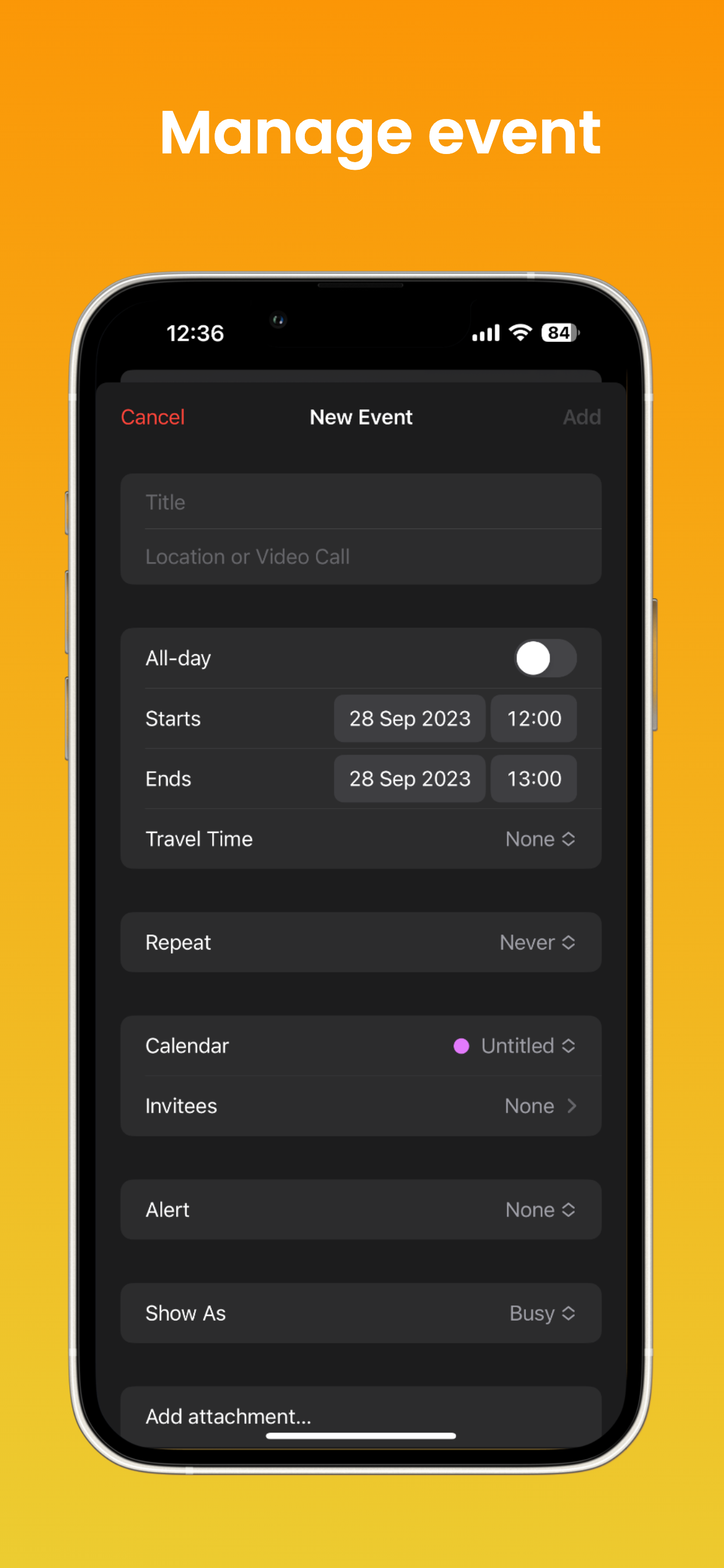 اسکرین شات 3 برنامه iCalendar - Calendar OS 18