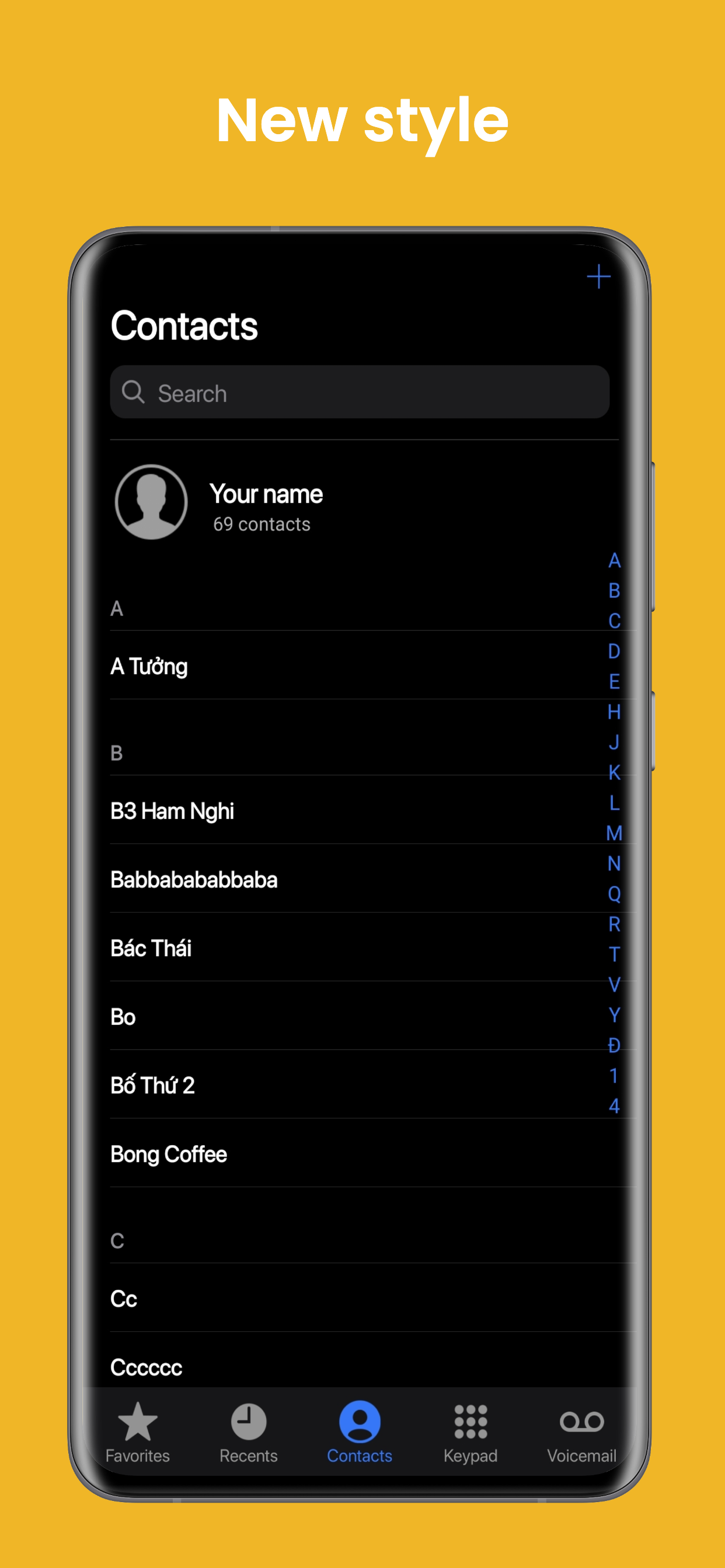اسکرین شات 2 برنامه iCall OS 18 – Phone 15 Call