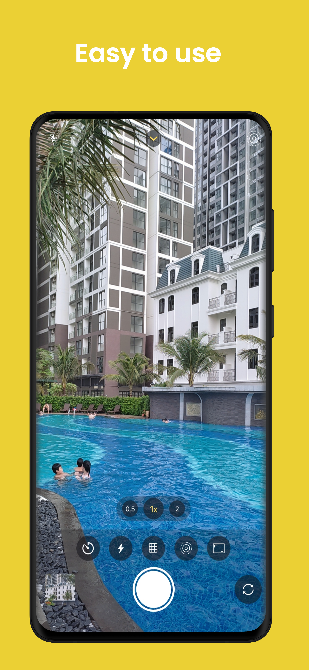 اسکرین شات 2 برنامه Camera – Phone 16 Camera