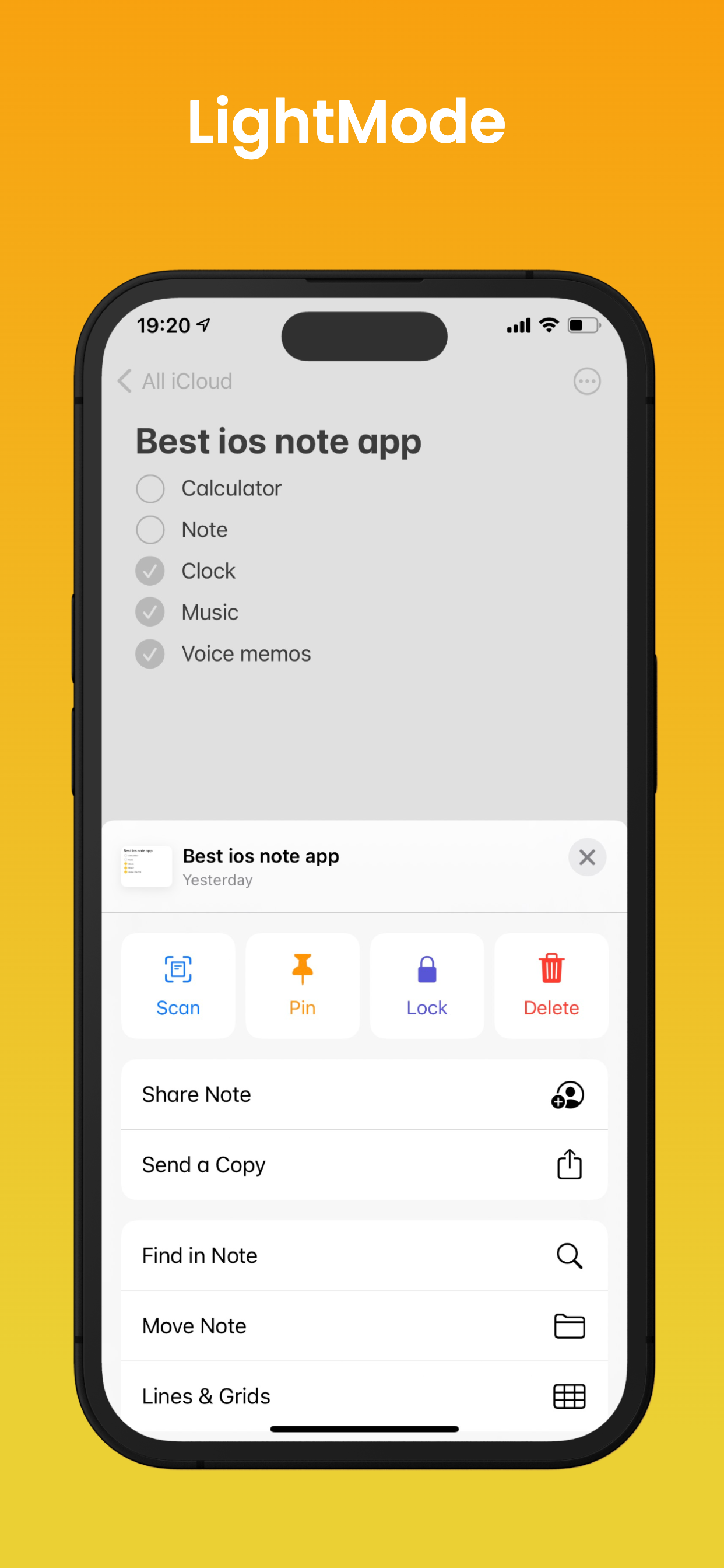 اسکرین شات 7 برنامه Note OS 18 - Phone 16 Notes