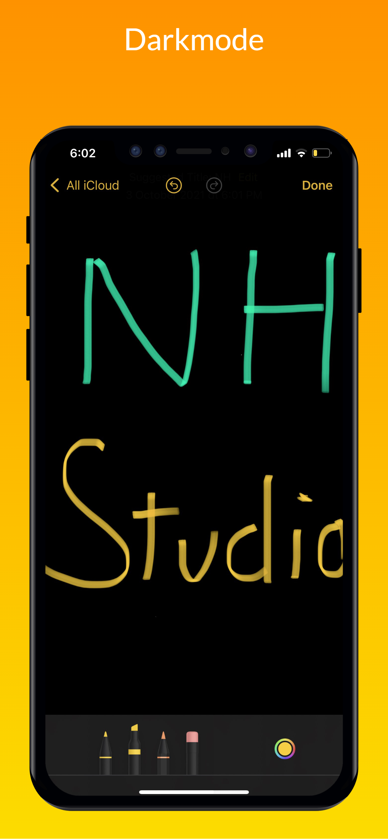 اسکرین شات 3 برنامه iPencil - Draw notes OS 18
