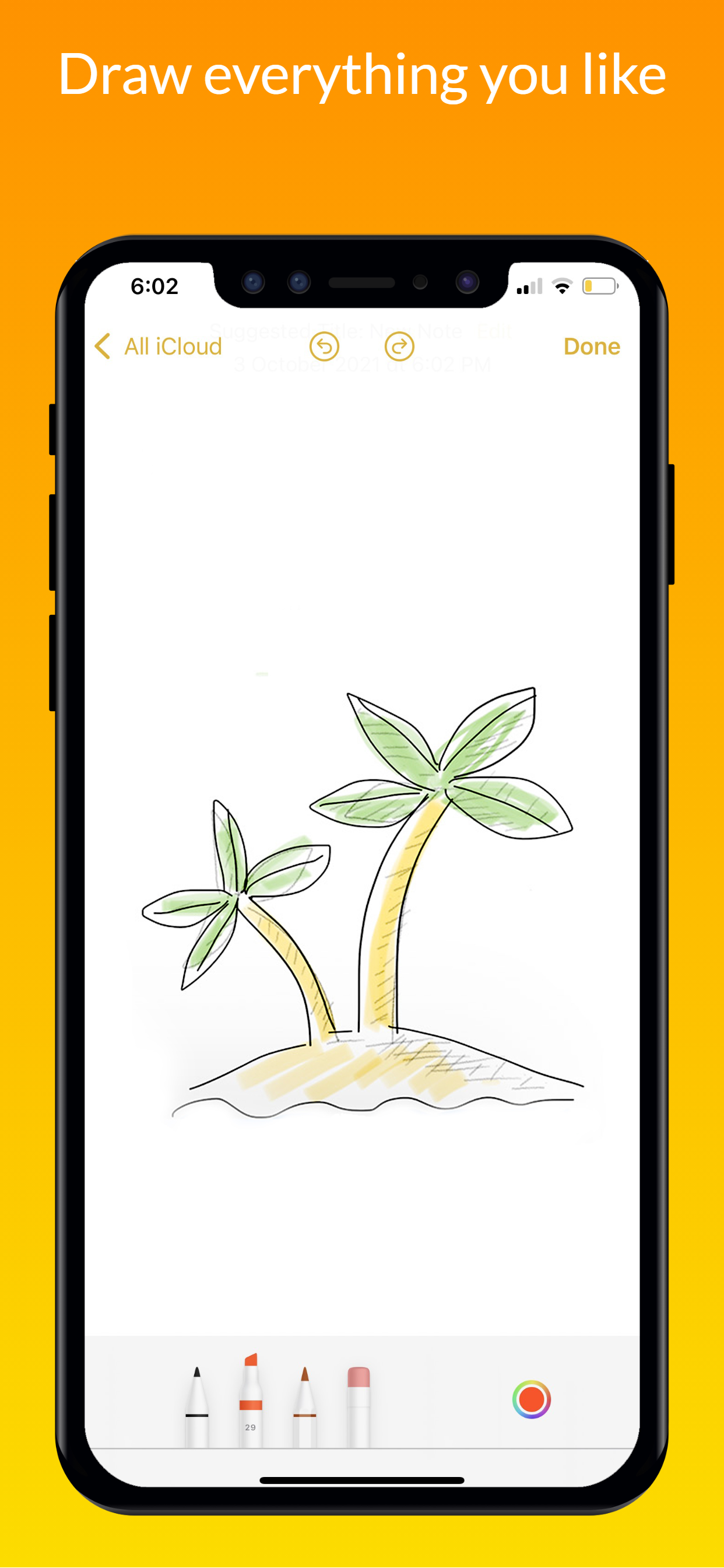 اسکرین شات 1 برنامه iPencil - Draw notes OS 18