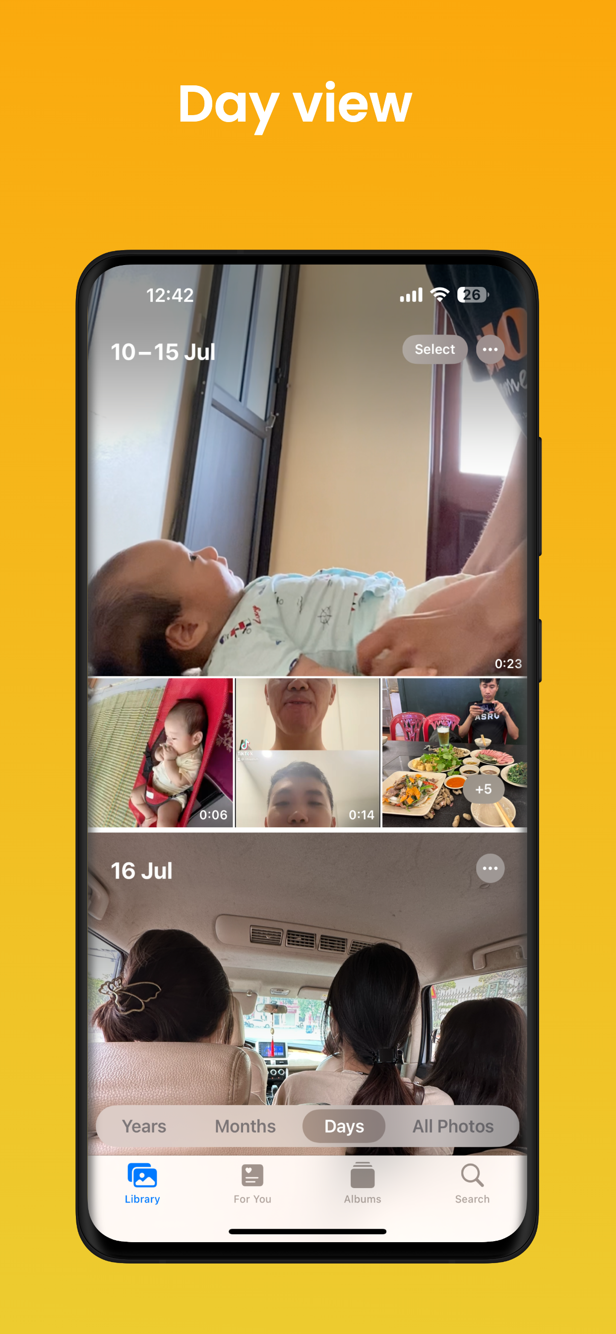 اسکرین شات 3 برنامه Photo Manager Phone 15