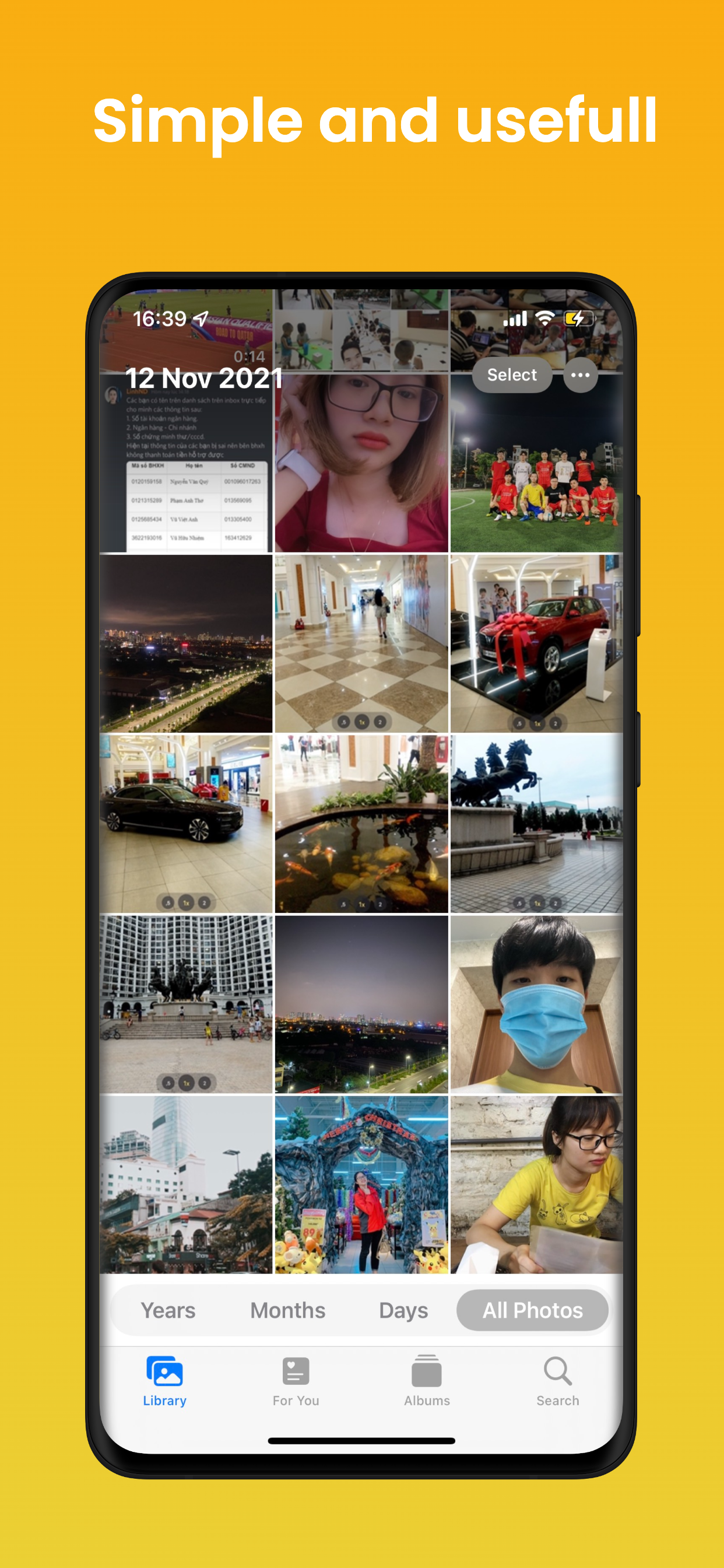 اسکرین شات 1 برنامه Photo Manager Phone 15