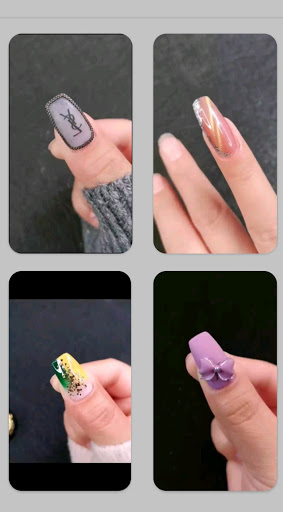 اسکرین شات 2 برنامه Nail Arts Step By Step, Nail Polish Tutorials
