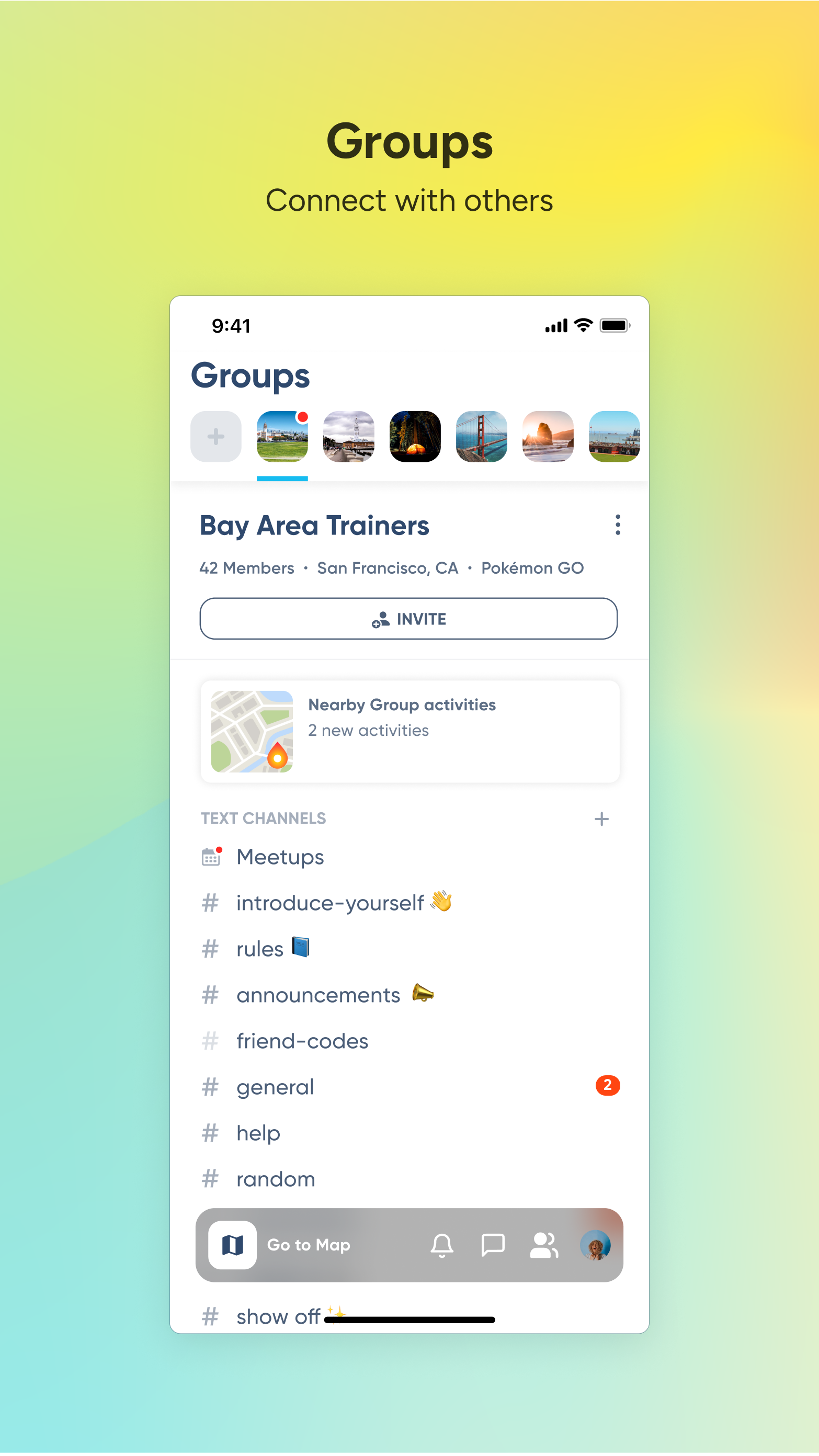 اسکرین شات 4 برنامه Niantic Campfire