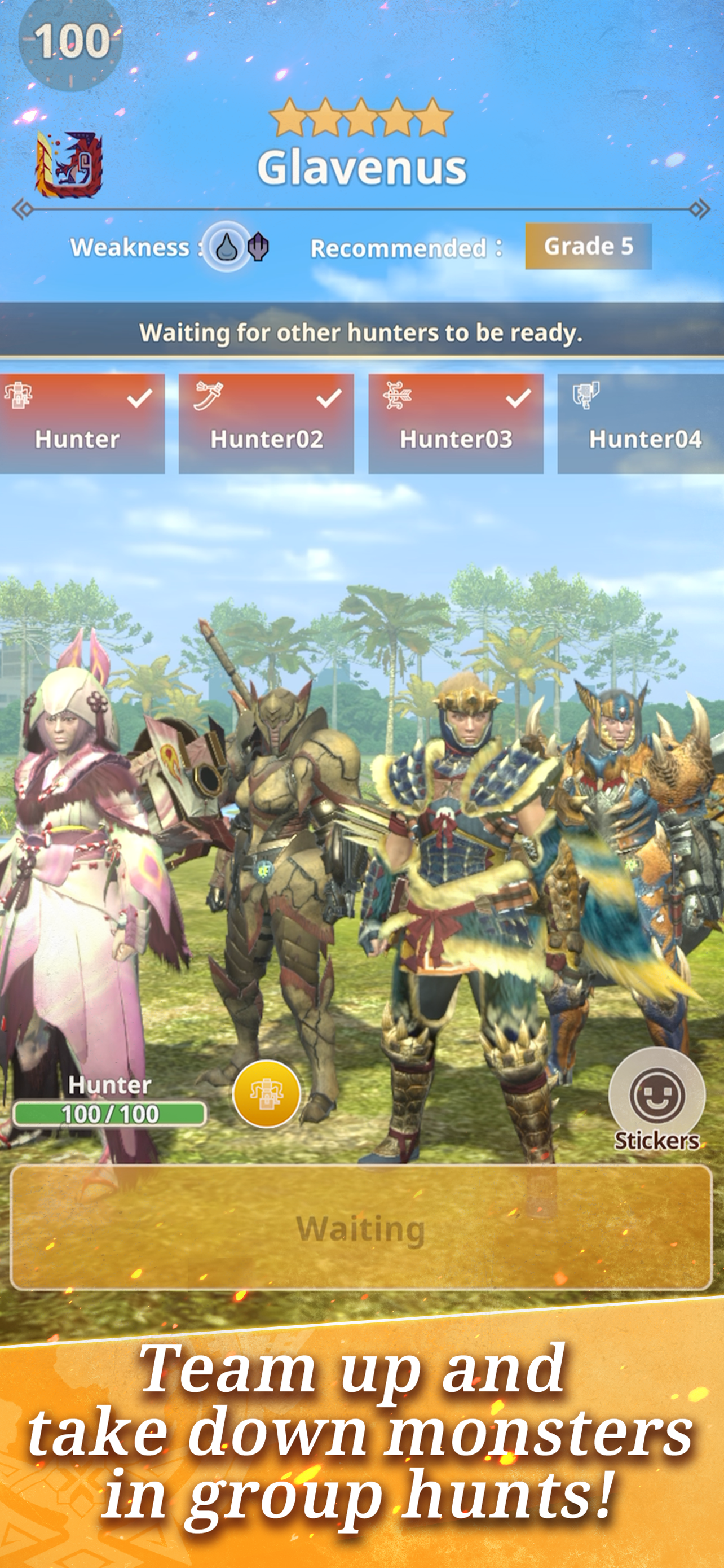 اسکرین شات 4 بازی Monster Hunter Now