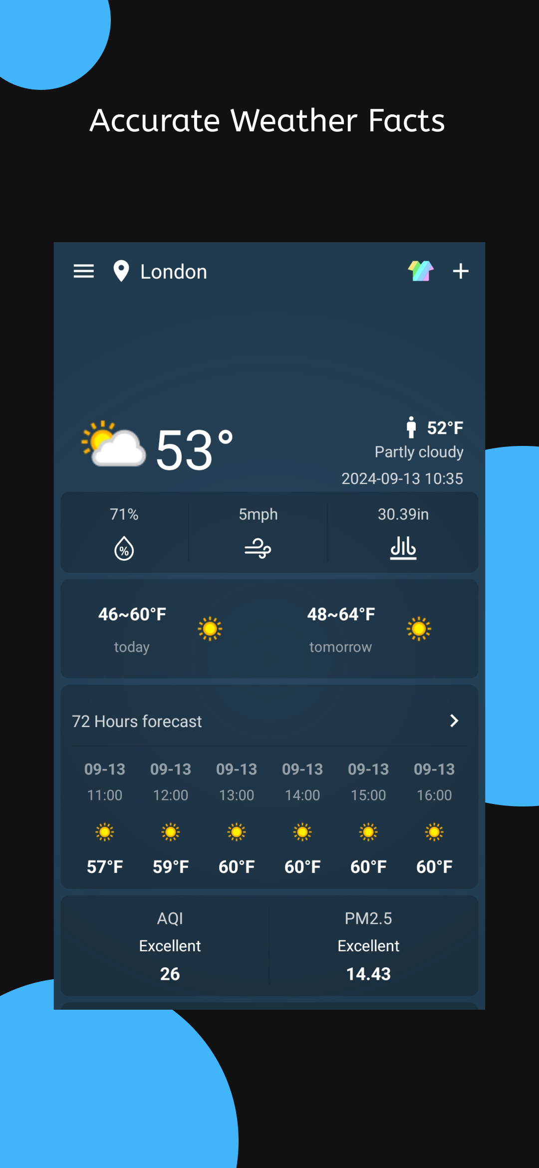 اسکرین شات 1 برنامه Nice Weather