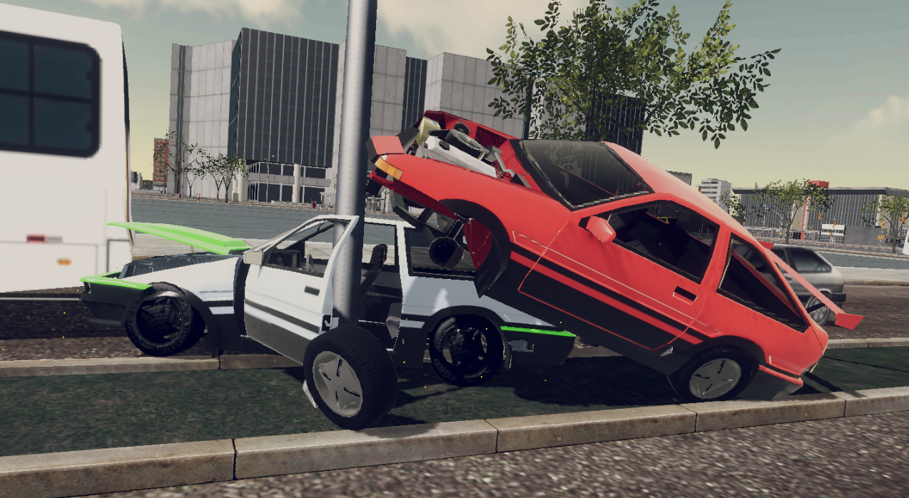 اسکرین شات 2 بازی Car Crashing Engine 2021