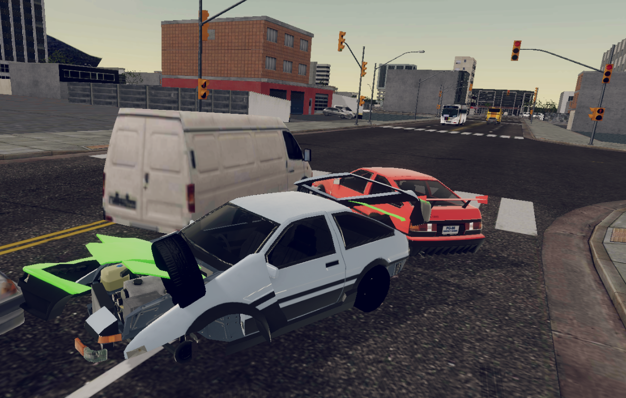 اسکرین شات 7 بازی Car Crashing Engine 2021
