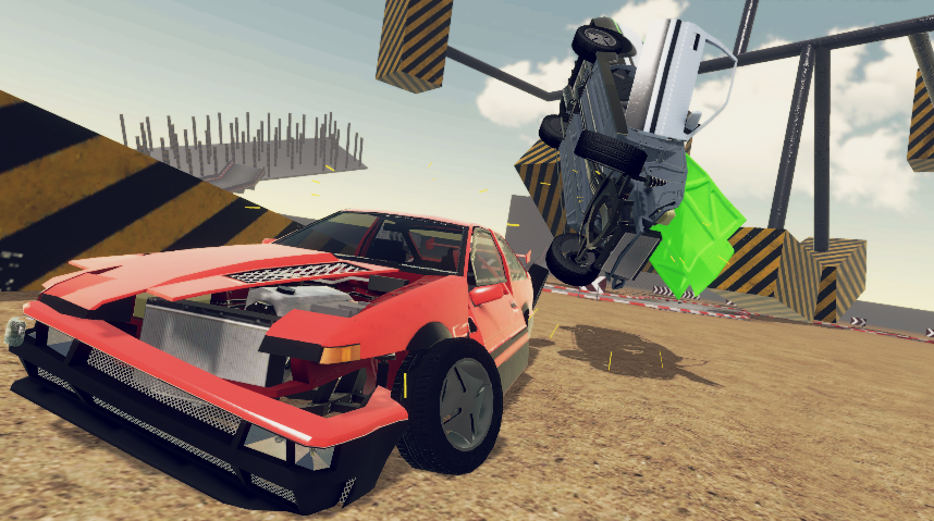 اسکرین شات 5 بازی Car Crashing Engine 2021