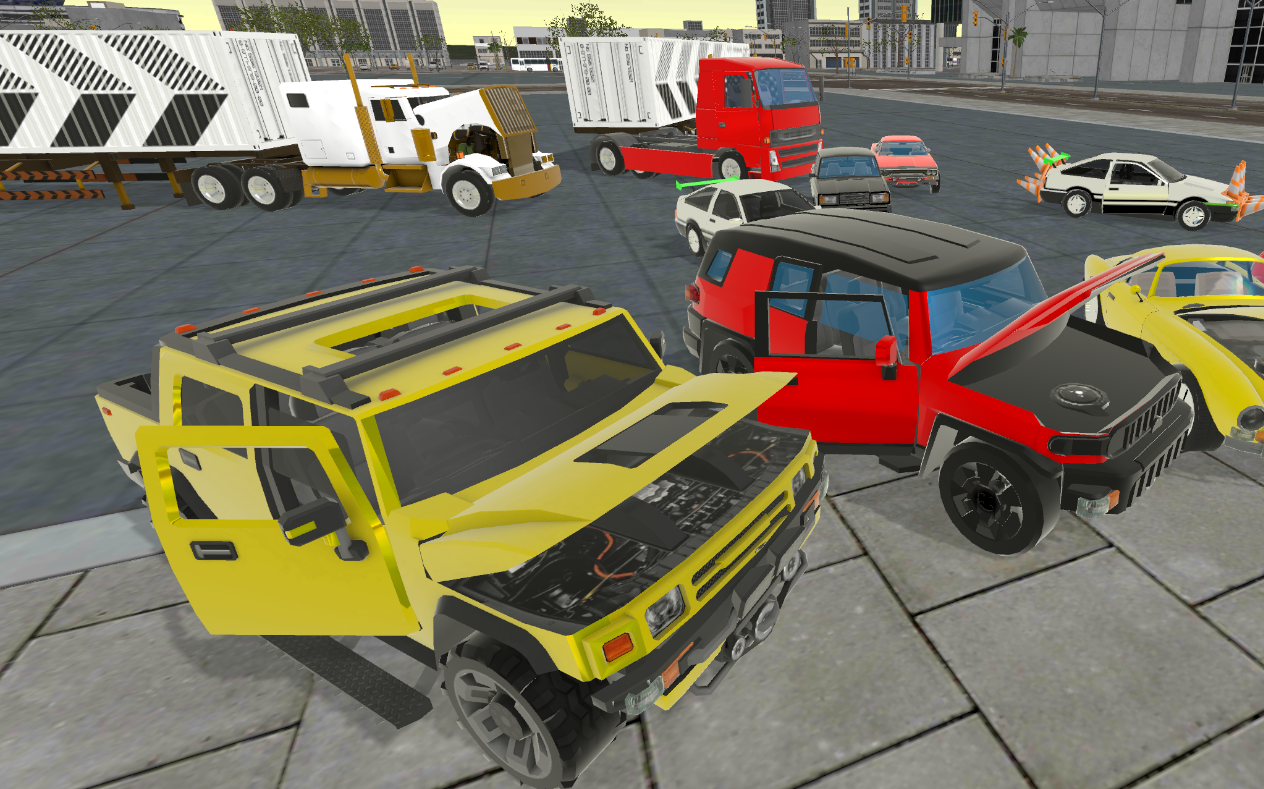 اسکرین شات 1 بازی Car Crashing Engine 2021
