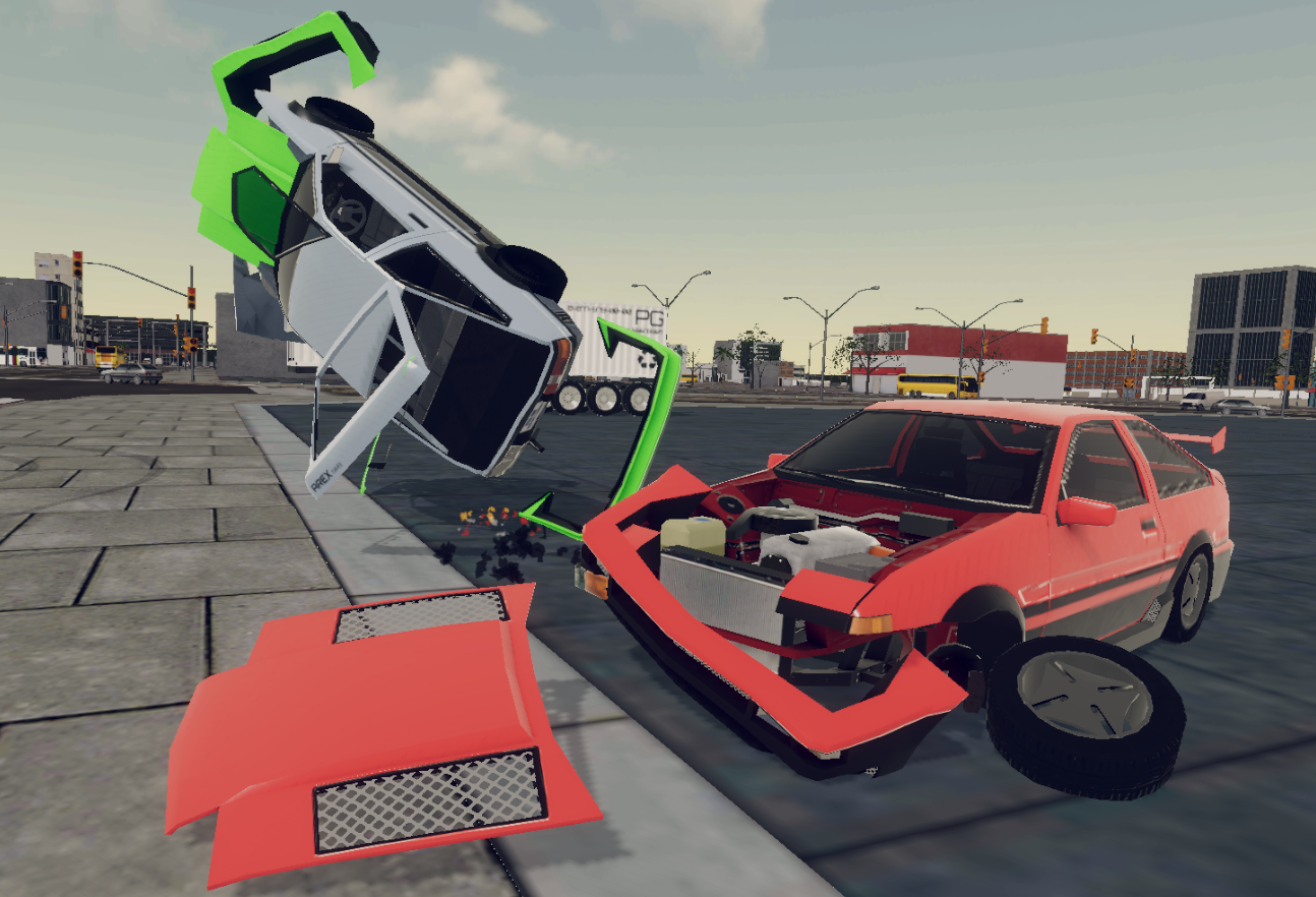 اسکرین شات 6 بازی Car Crashing Engine 2021