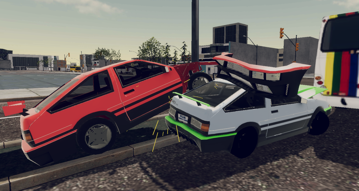 اسکرین شات 4 بازی Car Crashing Engine 2021