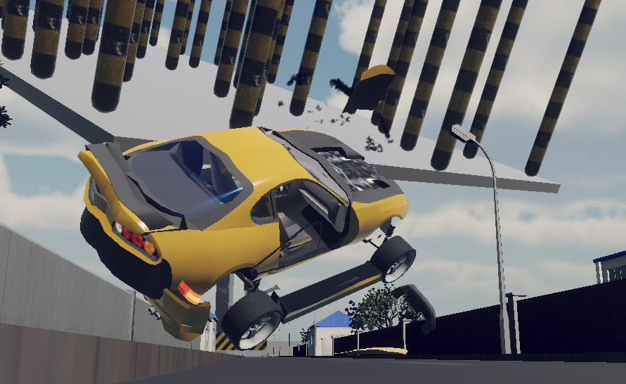 اسکرین شات 1 بازی Crash Car Simulator 2022