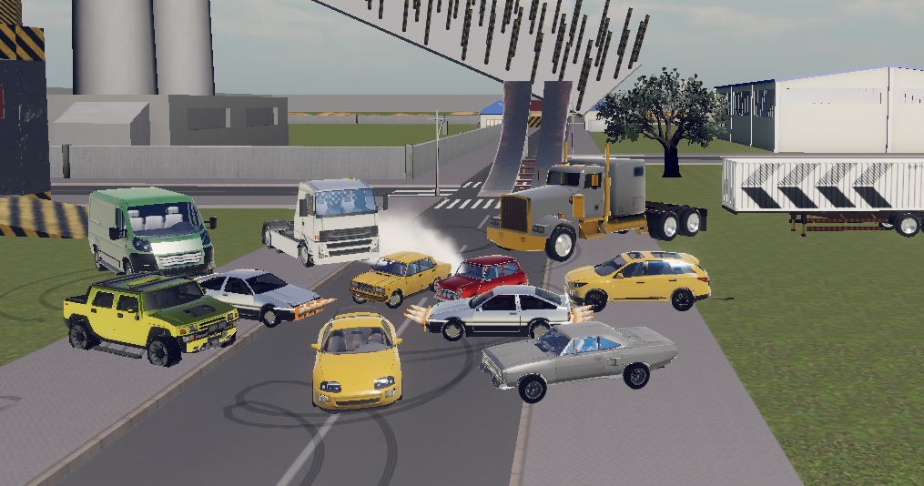 اسکرین شات 6 بازی Crash Car Simulator 2022