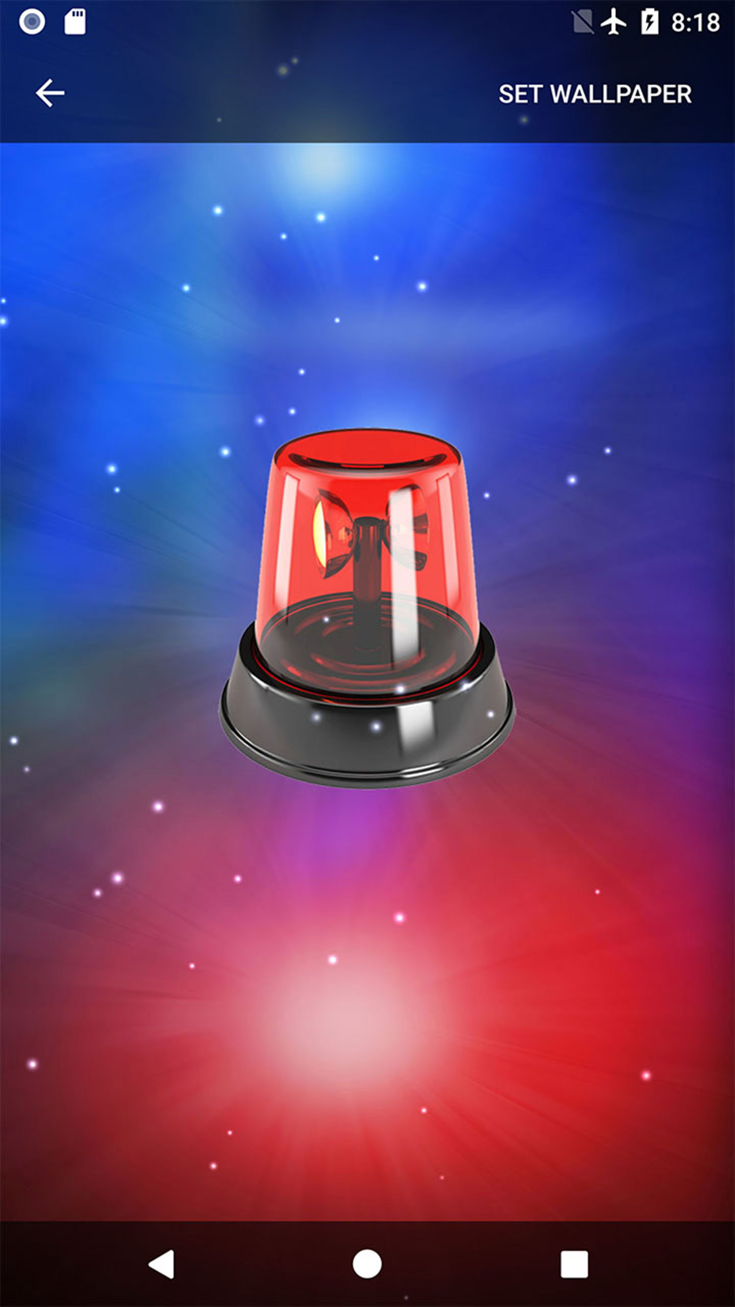 اسکرین شات 6 برنامه Loud Siren Ringtones
